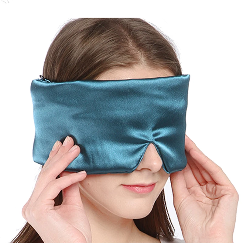 Aliexpress Buy Natural Silk Sleep Eye Mask Fabric Soft And Smooth