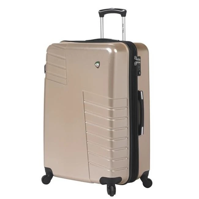 Mia Toro M1053-28IN-GLD Mondavio Hardside 28 in. Spinner Luggage Gold