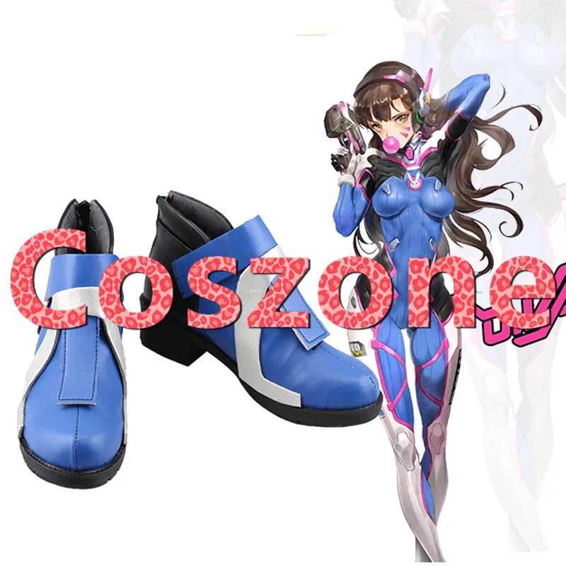 OW Tracer Lena Oxton/Обувь для косплея; ботинки на Хэллоуин; карнавальный костюм; аксессуары