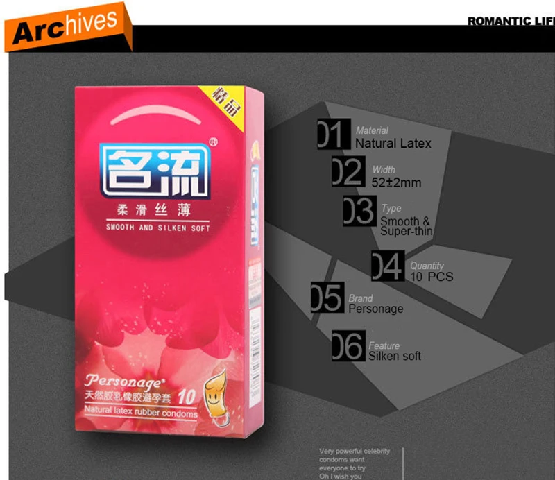 Personage Condoms LF-027 (10)