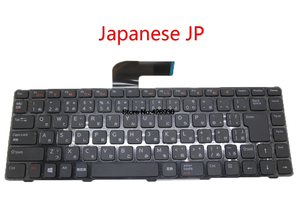 Ноутбук US SW GK JP клавиатура для DELL 14R N4110 N4120 N4050 M4040 N411Z M411R M421R M5040 L502X 0X38K3 0H0NCK 0DMDH9