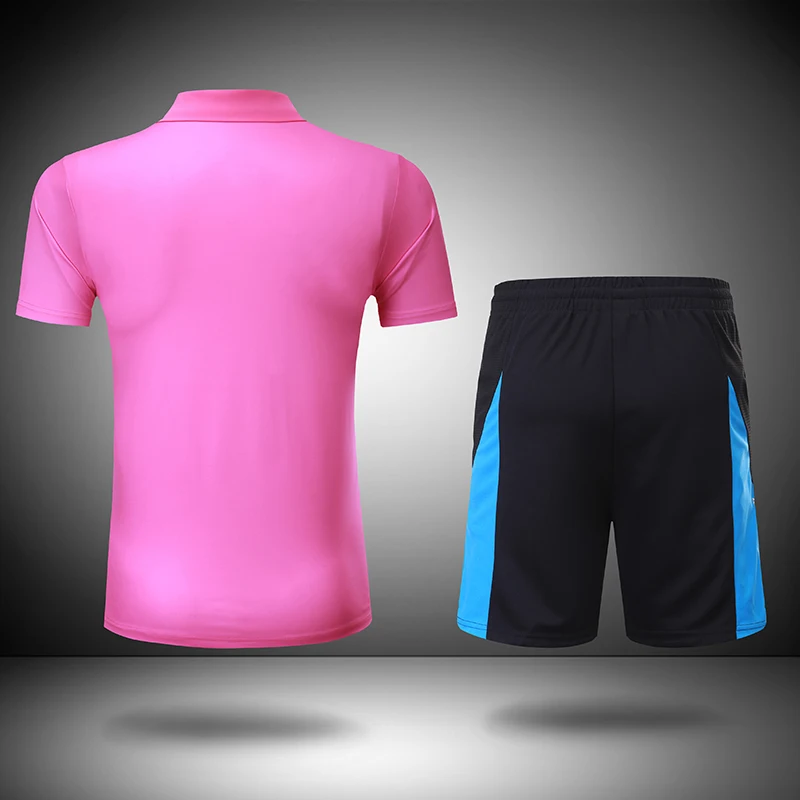 Именная цветная одежда для бадминтона для женщин/мужчин, одежда для бадминтона, одежда для настольного тенниса, рубашка для бадминтона+ шорты 205
