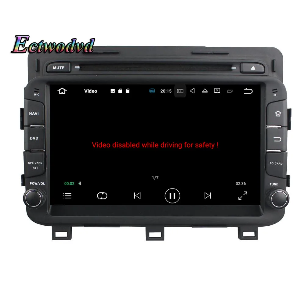 Best Ectwodvd Octa Core 4G RAM 64G ROM Android 9.0 Car Multimedia DVD Player GPS HeadUnit For Kia K5/Optima 2014 18