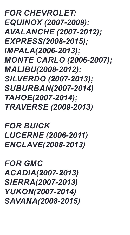 Best Car Android 8.0 DVD GPS Player For GMC Yukon Savana Acadia Chevrolet Express Traverse Octa 8 Core 4G RAM 32G ROM Radio Map Wifi 12