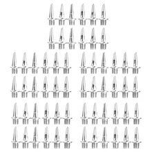 MagiDeal 60 шт. трек Кроссовки Замена шипов Пирамида 13 мм значение упаковка Замена металлические шипы Атлетическая Замена