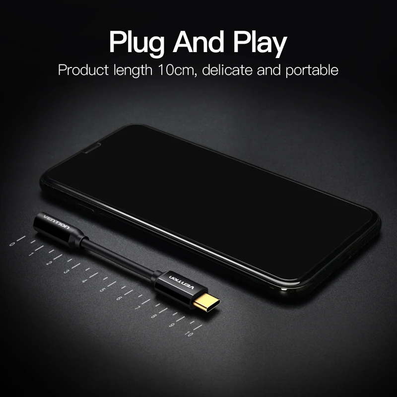 Vention USB Type C 3 5 мм адаптер для наушников штекер AUX аудио разъем Xiaomi 6 Mi6 MIX 2 Huawei Mate10 P20| |