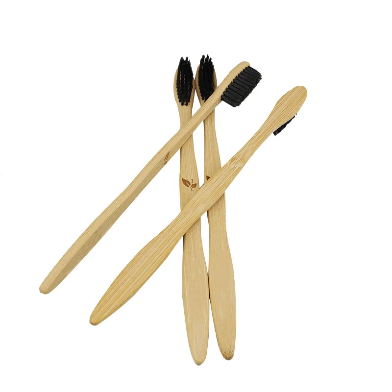 Zero waste travel toothbrush Eco friendly bristle toothbrush Natural Biodegradable Bamboo Toothbrushes 3