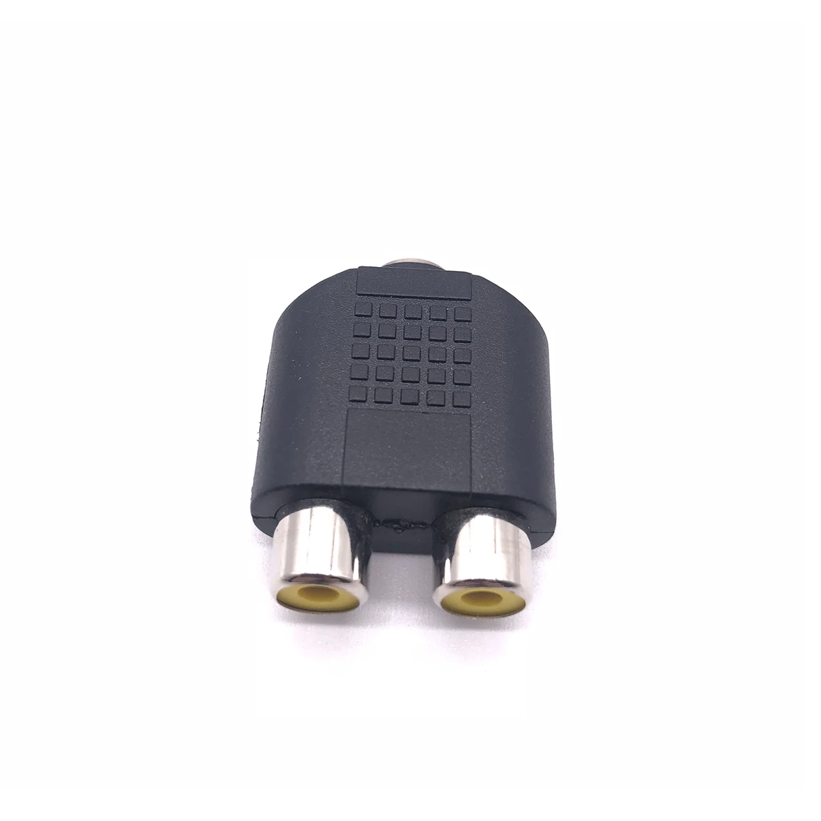 3 5 мм AUX Female to 2 RCA 1 AV Lotus Аудио адаптер разъём сплиттер коннектор для MP3 PC Laptop Speaker| |