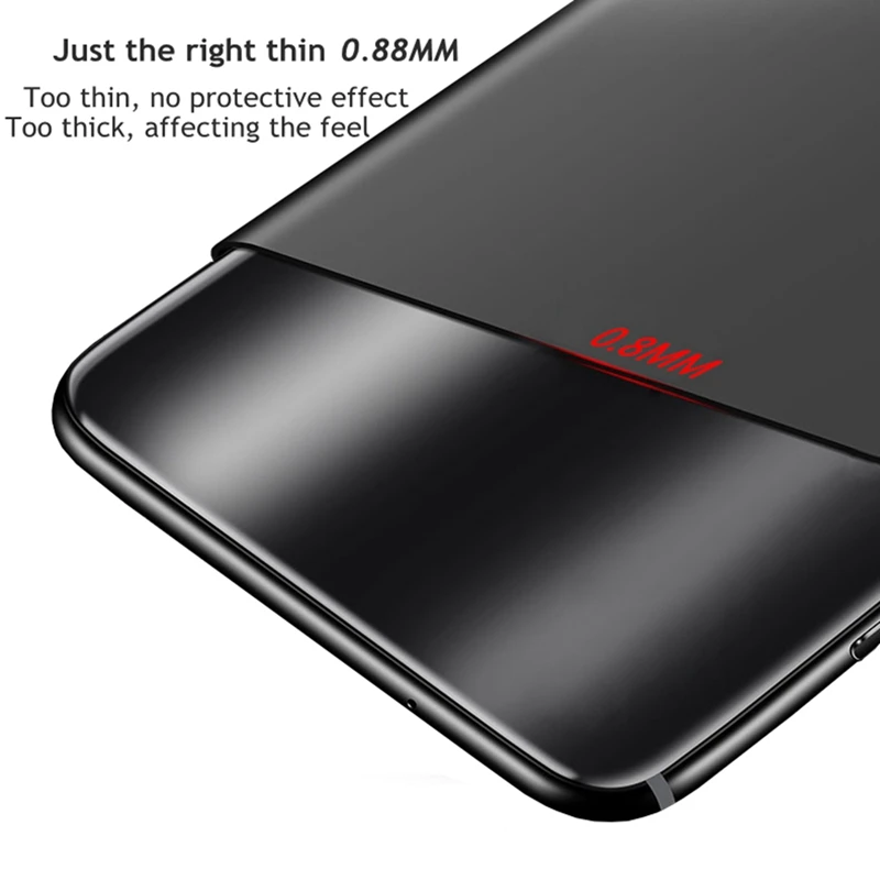 Роскошный мягкий чехол для OPPO Realme 3 3pro X C2 K3 A1K матовая задняя крышка с полной