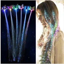 5 шт./лот; очень красивые светодиодные, мигающие, для волос оплетка Светящиеся в темноте игрушки для девочек Ночной светильник со шнуровкой в помещении и на открытом воздухе игрушки подарок presnet