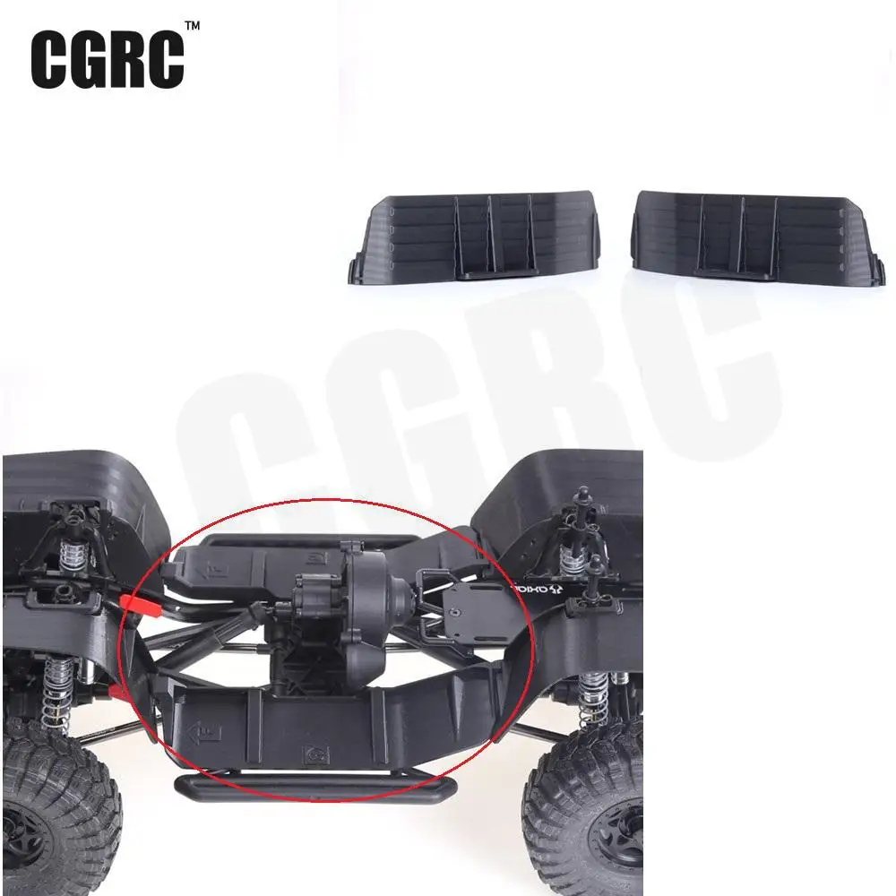 

2PCS Middle side Fender Mudguards For 1/10 RC Crawler Car Axial Scx10 90027 90028 90035 JK jeep Wrangler