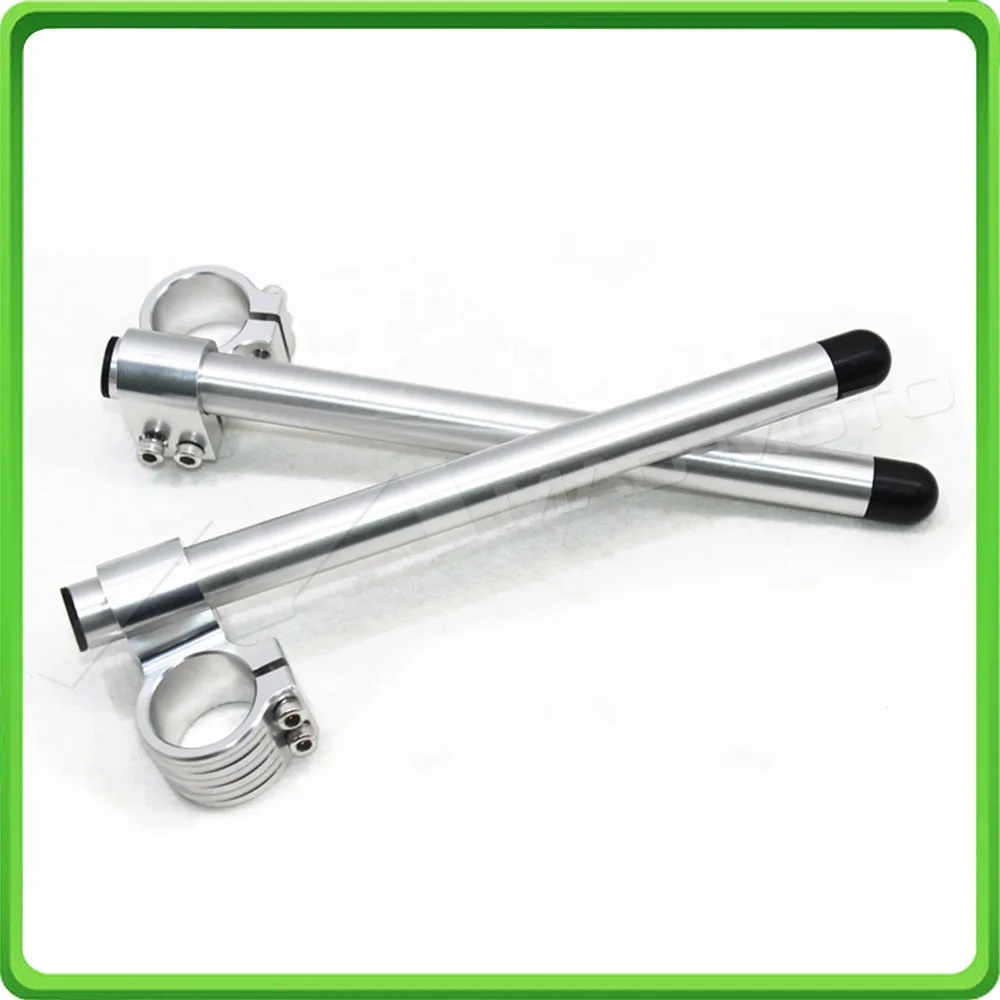 43 мм клип на руль стояк 7/" Поднятый Клип на для Honda Suzuki Kawasaki Yamaha SL