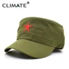 CLIMATE-gorras de estilo comunista para hombre, sombrero plano con diseño militar del ejército de la Estrella Roja, para fiestas ► Foto 1/6