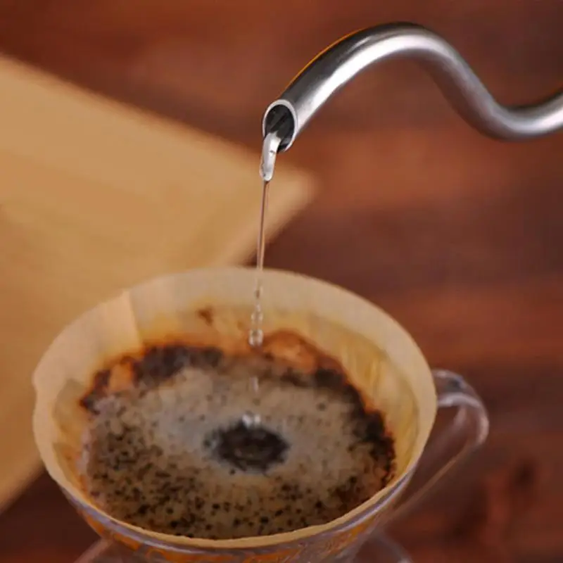 

Stainless Steel Coffee Spout Flow Control Fittings Water Pour Over Controller Drip Tools coffeware Accessories E5M1