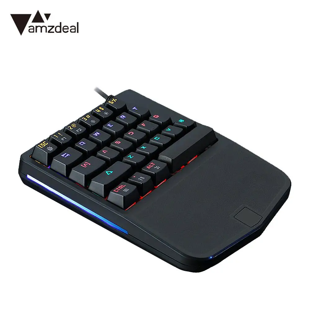 Backlit Keypad Keyboard USB Keypad USB Luminous Gaming Durable