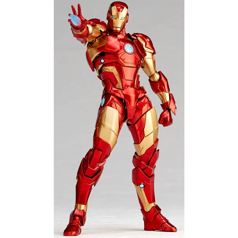 Bandai Ocean Hall Yamaguchi Iron Man Model 37 Blood Warfare PVC Action Kid Dolls Toys