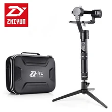 Zhiyun кран-м 3 оси Бесщеточный ручка Gimbal стабилизатор для смартфонов Mirroless DSLR GoPro 125 г-650 г + мини настольный штатив