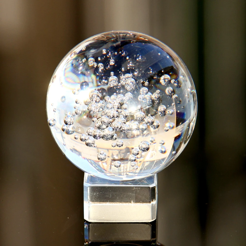 natural quartzcrystal ball