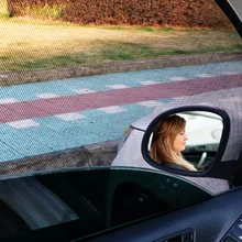 Пару Автомобильная Солнцезащитная шторка шторы с противомоскитными свойствами Магнитная защитная сетка от насекомых