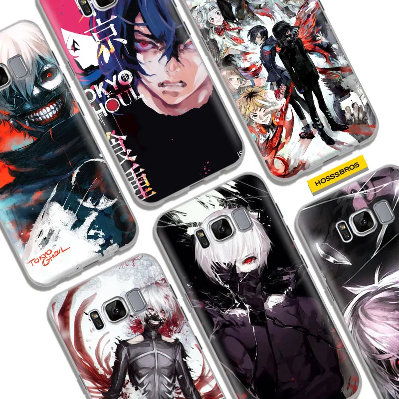 

Tokyo Ghoul Anime Phone Case Cover Shell For Samsung Galaxy S4 S5 S6 S7 Edge S8 S9 Plus Note 8 2 3 4 5 A5 A7 J5 2016 J7 2017