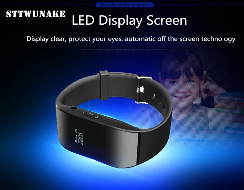 STTWUNAKE bracelet voice recorder Professional