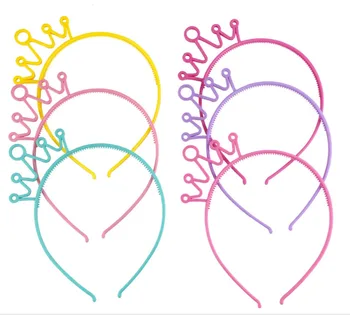

free shipping 300pcs Unicorn Cat Ears Headbands baby Girl Kids Women Plastic Crown Hairbands Princess Sexy Halloween Easter