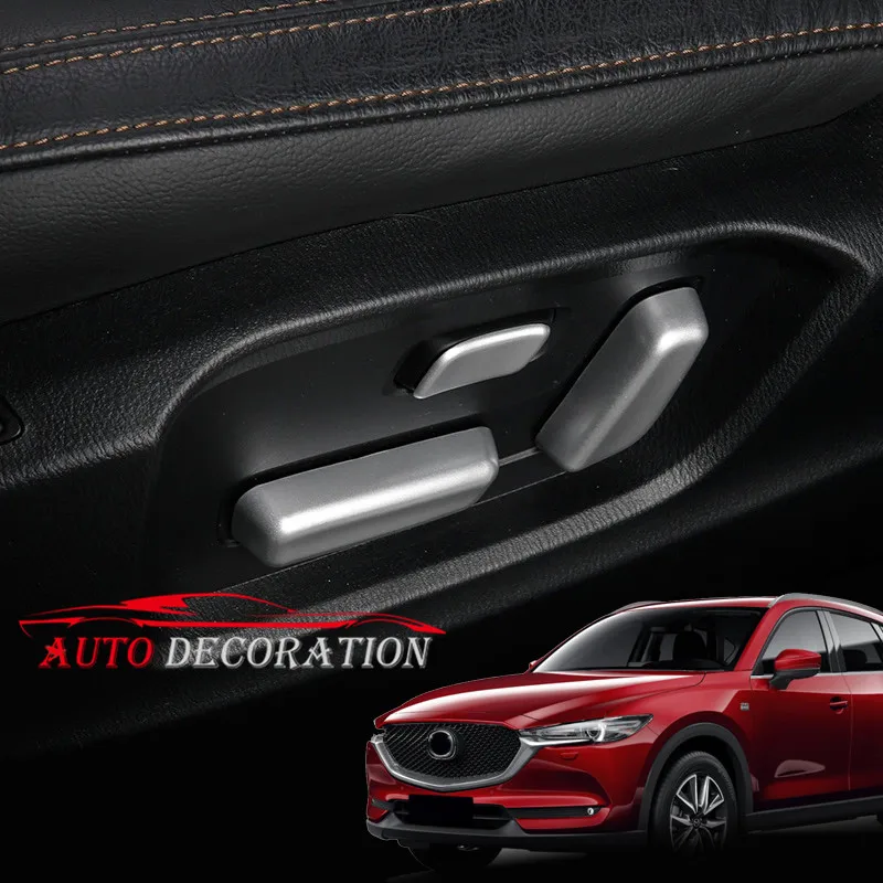Us 17 54 21 Off 6 Car Styling Interior Accessories Abs Matte Car Seat Memory Button Cover For Mazda Cx 5 Cx5 2nd Gen 2017 2018 2019 In Interior