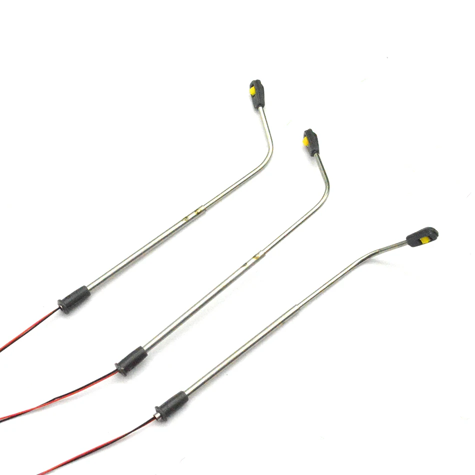 

Teraysun 1:75-300 Model Railway Street Lighting Model making LED Lights Lamppost Model Scale Street Steel Metal Lamp
