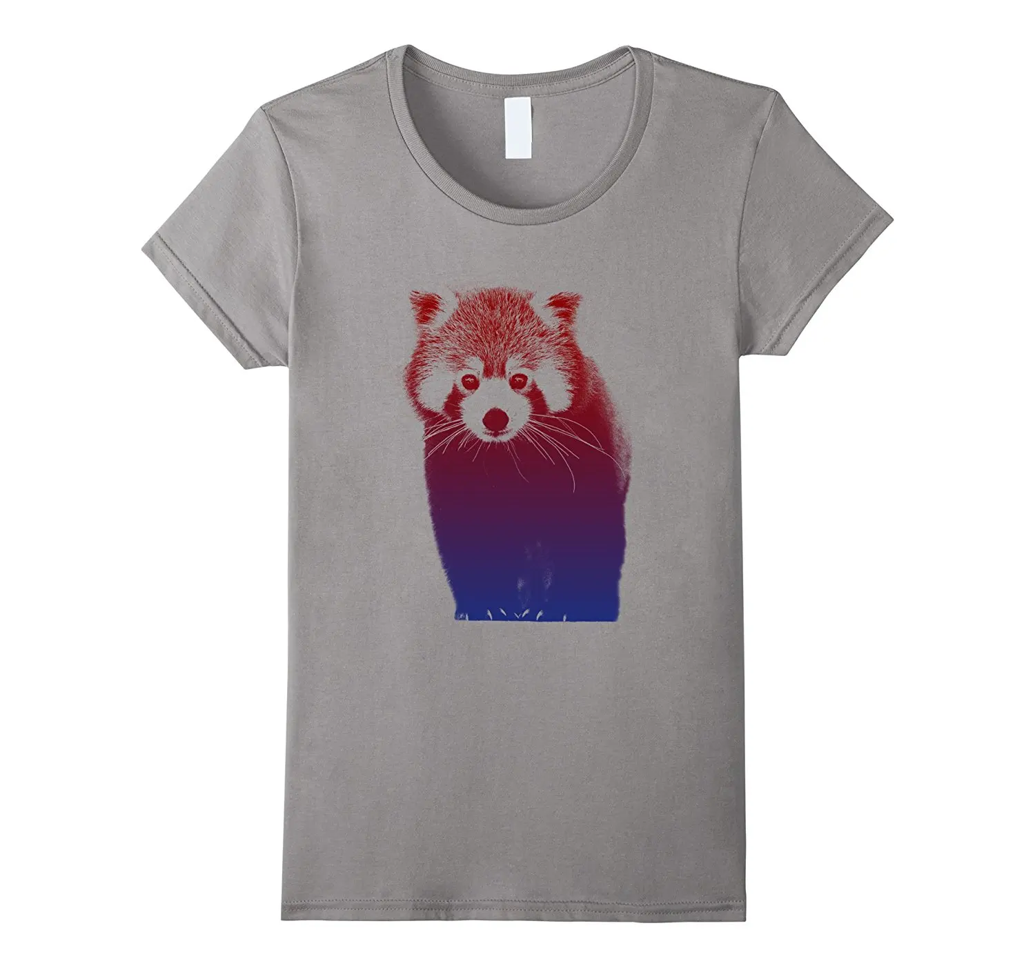 

Graphic Art Animal Vintage Style Red Panda T-Shirt Harajuku T Shirt Women Short Sleeve 100% Cotton High Quality Woman