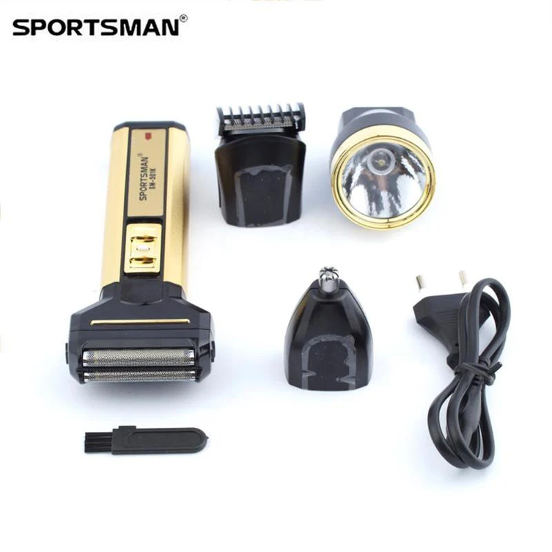

SPORTSMAN SM-501K Rechargeable Nose Trimmer Electric Shaver Men Beard Shaving Razor Ear Nose Trimmer Hair Cutter Shaving Machine