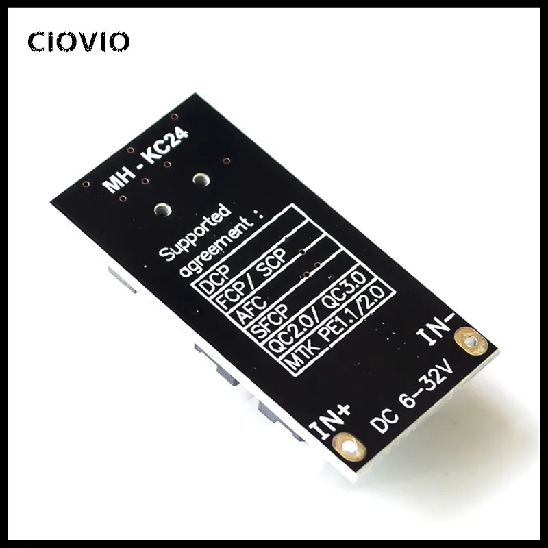 QC3.0 QC2.0 Fast Quick Charging Board DC-DC Step Down Buck ConverterPower Transformer Supply Module