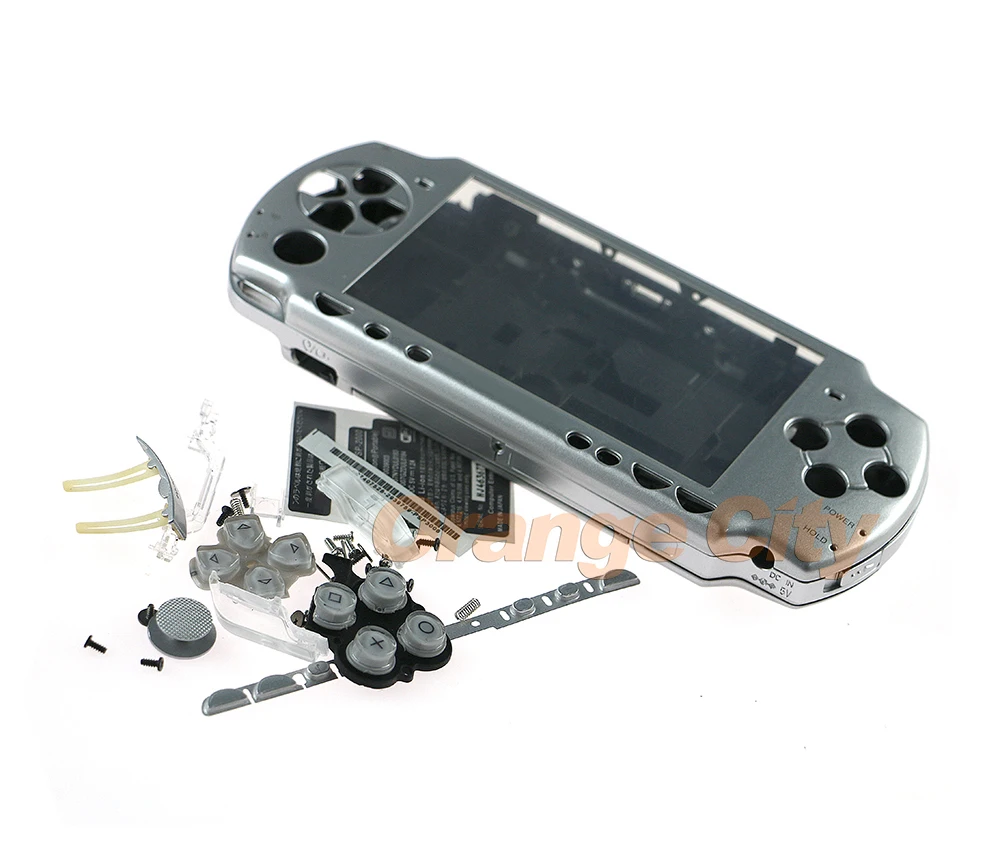 Chengchengdianwan Цвета для Оборудование для PSP 2000 Оборудование для PSP 2000 игровой консоли Замена Полный Крышка корпуса чехол с кнопки комплект 10