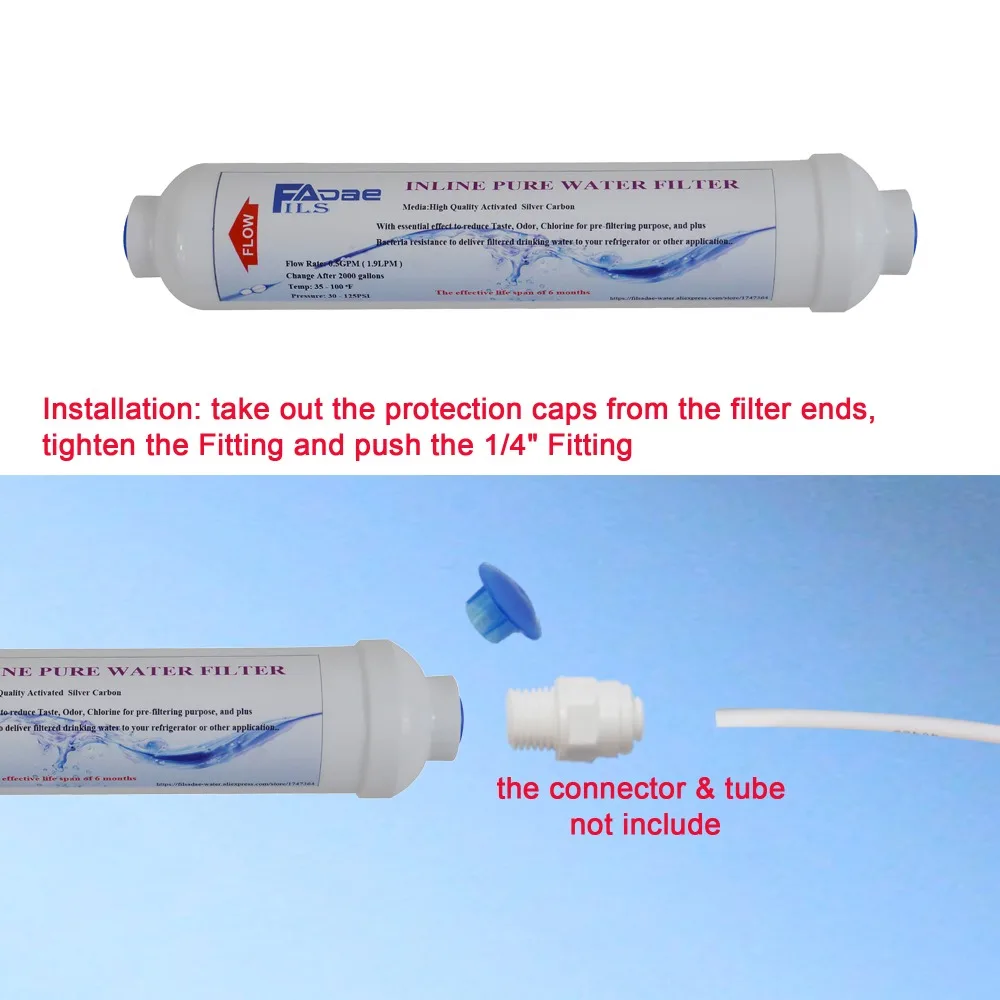 Inline silver carbon filter page 1