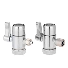 1 шт. кран адаптер переключатель клапан счетчик верхний фильтр для воды 1/4 дюймов 3/8 дюймов разъем трубки для Ro водоочистителя системы