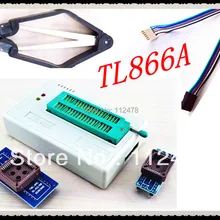 XGECU V9.00 MiniPro TL866CS TL866A TL866II Plus USB Универсальный программатор биос nand поддержка 15118 чипов+ 3 адаптера