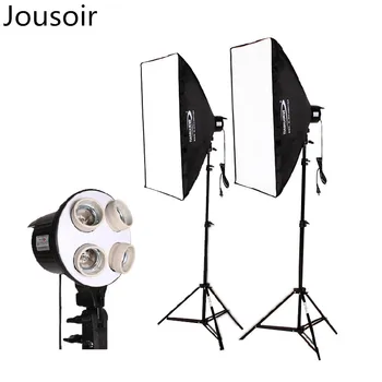 

light stand kit youtube linving softbox lamps in 4 lamp head soft light box CD15