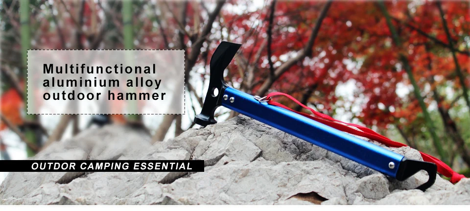 This lightweight multi-purpose hammer is an essential piece of gear for any aspiring mountaineer! Whether you’re setting pitons, driving tent stakes, or showing off your hammer-swinging skills, this hammer is sure to help you tackle any alpine adventure like a pro!