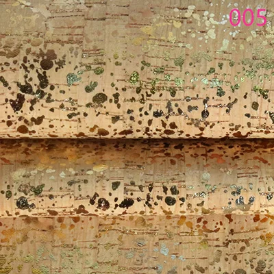 Meetee, 90X137 см, толщина 0,5 мм, натуральная пробковая кожа, ткань, сделай сам, сумки, обувь, багаж, ручная работа, ремесло, дерево, Декор, материал, поставка - Цвет: 005