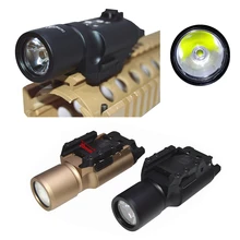 FIRECLUB Тактический SF X300 светодиодный светильник для оружия пистолет Lanterna страйкбол флэш-светильник с Пикатинни для охоты