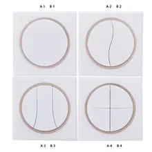 433 МГц РЧ беспроводной пульт дистанционного управления 86 настенный панельный передатчик с 1 2 3 4 кнопкой зал спальня потолочный настенный светильник