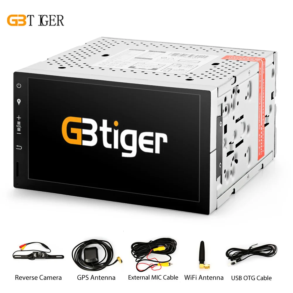 

GBtiger DU7073 7inch Touch Screen Andriod 5.1 Built-in GPS Car DVD Player Radio Multimedia System Bluetooth Music Wifi Function