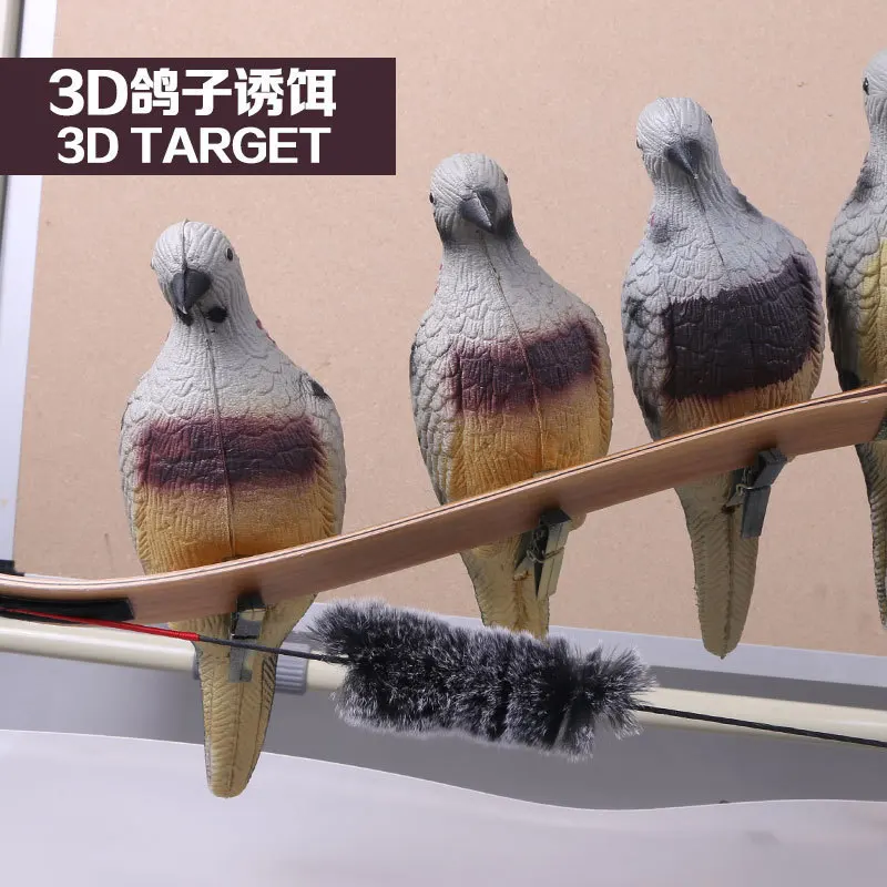 Реалистичная пена для стрельбы из лука 3D приманка в виде голубя стрела цель животное практика стрельба охота приманки поставки-прочный/светильник-вес