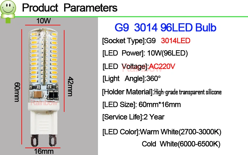 G9 48 64 96 104 LED88