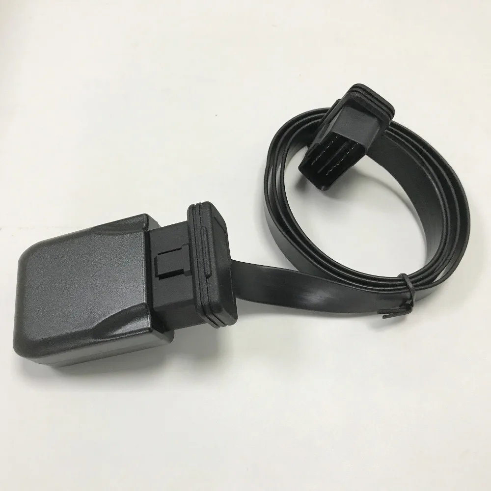 Мини Plug Play OBD gps трекер автомобиля GSM OBDII устройство слежения автомобиля OBD2 16 PIN Интерфейс gps локатор с удлинителем OBD кабель