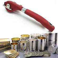 TENSKE консервный нож Tin кухонный нож профессионального Многофункциональный Нержавеющая сталь безопасности, с вырезами на одну сторону, система дистанционного открытия u71130