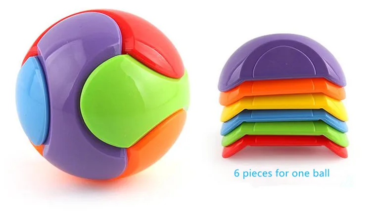 3D puzzles for kids children ABS assembly brain teasers