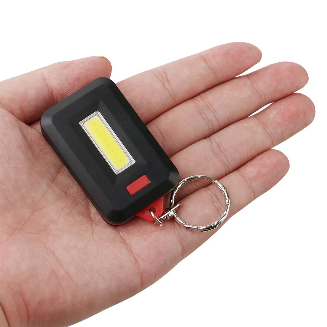 Torch Key Chain 3 Modes Emergency Camping Lamp backpack LED Light 4.5V