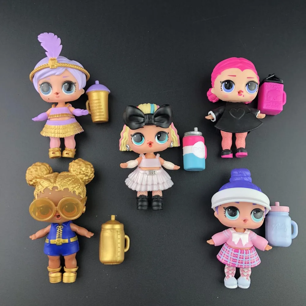 

doll DIY kids toy for LOL doll polly doll boy limited dolls Can wear clothes and shoes, each doll has a milk bottle for girl