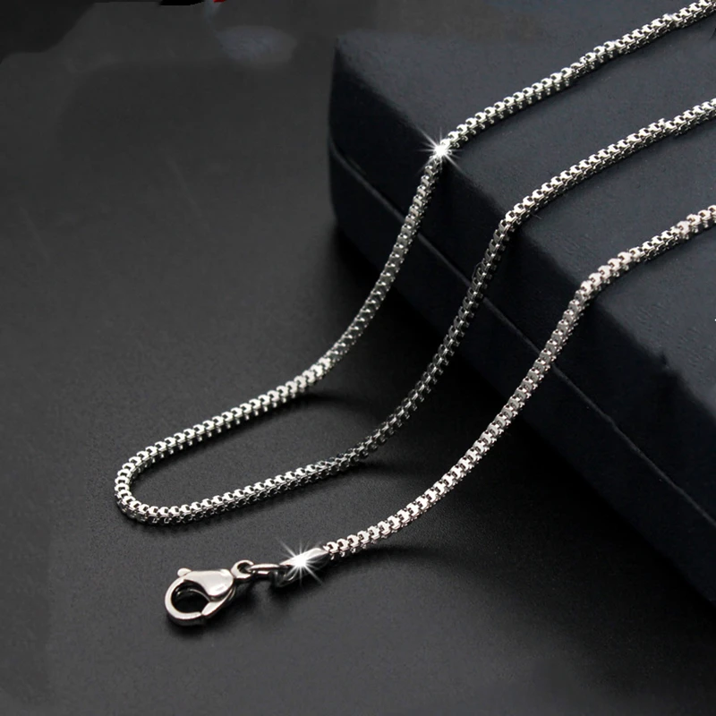 KN Collier Necklace black-silver-colored casual look Jewelry Collier Necklaces 