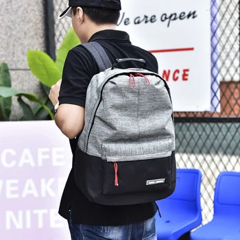 

Double-shouldered female Korean version 2018 school student schoolbag Women's nylon men's backpack cross-border exclusively